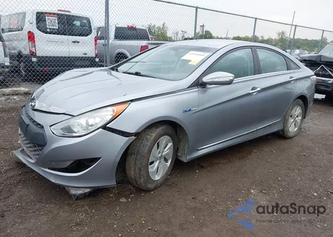 2015 Hyundai Sonata Hybrid из США, поврежденный, VIN KMHEC4A49FA139239